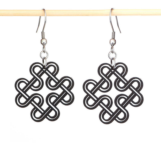 Pune -korvakorut pieni musta