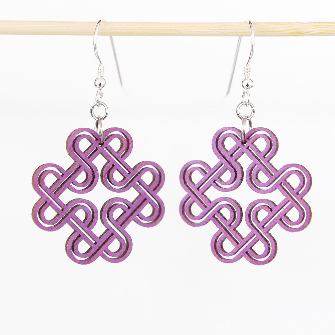 Pune -korvakorut pieni violetti