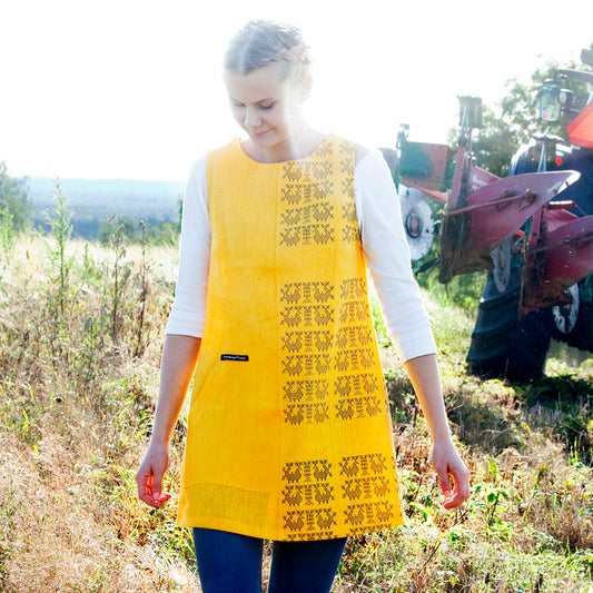 Kätsä -essumekko keltainen