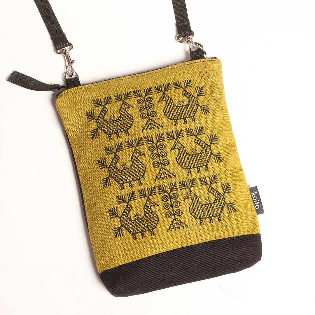 Kukkilintu pellavapussukka vihreä